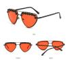 helena Unique Diamond Fashion Sunglasses Women Luxury Rhinestone Cat Eye Eyewear Female Trend Ladies Sun Glasses (red) view 2