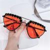 helena Unique Diamond Fashion Sunglasses Women Luxury Rhinestone Cat Eye Eyewear Female Trend Ladies Sun Glasses (red) view 4