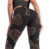 Love Jiujitsu Workout Leggings for Women High Waisted Tummy Control Yoga Pants Soft Biker Pants L view 2