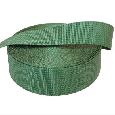 MONIDOOR 1 Inch Nylon Webbing 20 Yards Durable Flat Nylon Strap for Backpack Cargo Strap Pet Leash or Collar Craft(152039,Green)