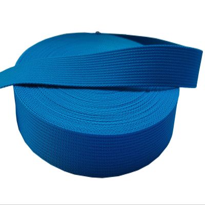 MONIDOOR 1 Inch Nylon Webbing 20 Yards Durable Flat Nylon Strap for Backpack Cargo Strap Pet Leash or Collar Craft(152015,Lake Blue)