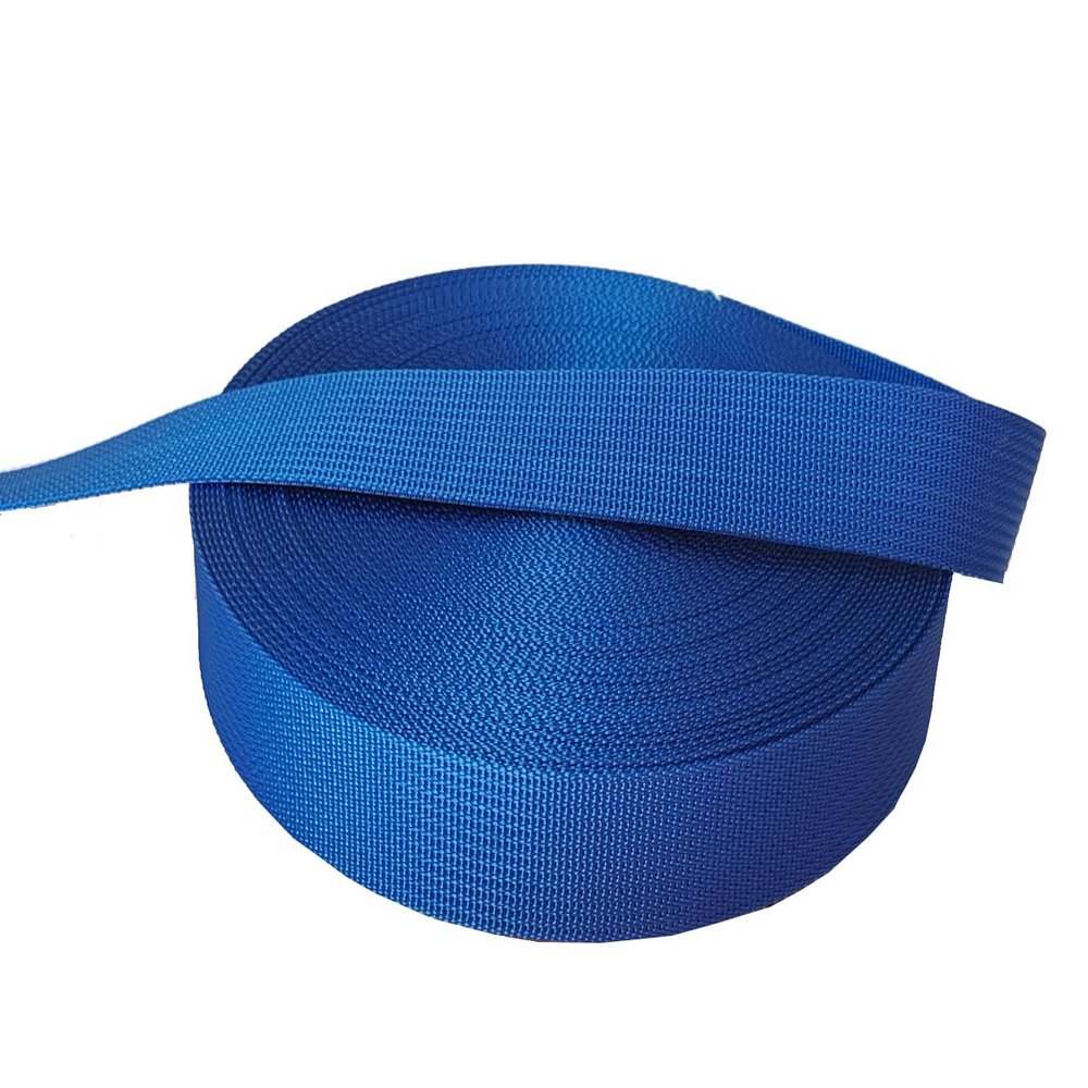 MONIDOOR 1 Inch Nylon Webbing 20 Yards Durable Flat Nylon Strap for Backpack Cargo Strap Pet Leash or Collar Craft(152026,Blue)
