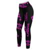 Daddy's Little Slut Workout Leggings for Women High Waisted Tummy Control Yoga Pants Soft Biker Pants L view 4