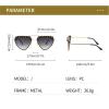 helena Unique Diamond Fashion Sunglasses Women Luxury Rhinestone Cat Eye Eyewear Female Trend Ladies Sun Glasses (black+tea) view 4