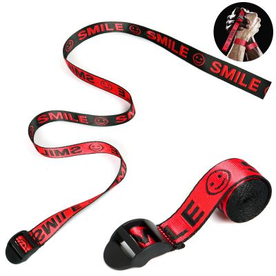 INNOLIFE Arm Wrestling Competition Match Strap Fixed, Non-Slip, no Hand Injury,35in Professional Wrist Table Training Competition Rope(Red Black)