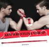 INNOLIFE Arm Wrestling Competition Match Strap Fixed, Non-Slip, no Hand Injury,35in Professional Wrist Table Training Competition Rope(Red Black) view 2