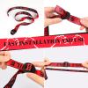 INNOLIFE Arm Wrestling Competition Match Strap Fixed, Non-Slip, no Hand Injury,35in Professional Wrist Table Training Competition Rope(Red Black) view 4