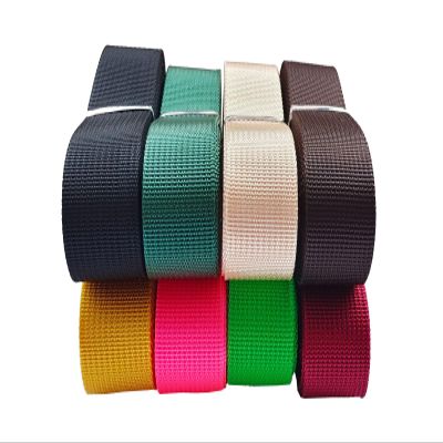 MONIDOOR 1 Inch Nylon Webbing 24 Yards Durable Flat Nylon Strap for Backpack Cargo Strap Pet Leash or Collar Craft(152443,Mixed Color 3)