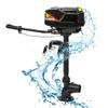 4HP Electric Outboard Motor 1000W 48V Electric Boat Motor Engine with Rotating bracket, 550lb Thrust Fishing Boat Engine Trolling Motor for Inflatable Boats, Iron Boats, Plastic Boats view 1
