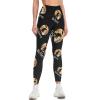 Bigfoot Believe Workout Leggings for Women High Waisted Tummy Control Yoga Pants Soft Biker Pants M view 1