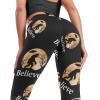 Bigfoot Believe Workout Leggings for Women High Waisted Tummy Control Yoga Pants Soft Biker Pants M view 2
