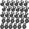 30Pcs Tent Pole Clips,C Clips for Tent, Tent Pole Attachment Clips for Outdoor Camping Canopies Tents Accessories (Fits 9.5mm 3/8 Poles) view 1