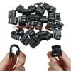 30Pcs Tent Pole Clips,C Clips for Tent, Tent Pole Attachment Clips for Outdoor Camping Canopies Tents Accessories (Fits 9.5mm 3/8 Poles) view 3