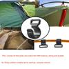 30Pcs Tent Pole Clips,C Clips for Tent, Tent Pole Attachment Clips for Outdoor Camping Canopies Tents Accessories (Fits 9.5mm 3/8 Poles) view 4