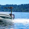 Gbonklong 40lb 12v Thrust Electric Trolling Motor, Thrust Transom Mounted Saltwater Electric Trolling Motor for Fishing Boats, Dinghies, and Inflatable Boats view 3