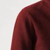 Men's 1/4 Zip-Up Long Sleeve Sweater Warm Pullover Casual Sweaters Jumpers Knitwear Tops for Fall Winter (Large,Wine Red) view 3
