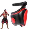 Muay Thai Thigh Pads Kickboxing Thigh Pad Leg Kick Pad for Martial Arts Coach Trainer Taekwondo Sparring Gear Thigh Body ProtectorLeft Thigh view 1