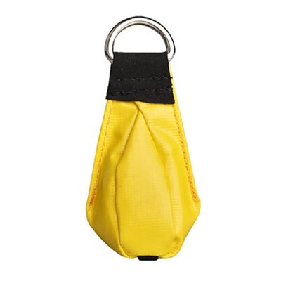 UNISTRENGH Outdoor Throw Weight Bag Outdoor Multi Purpose Throw Rope Sandbag Oxford Throw Sling Rope Bag for Tree Climbing Rock Spelunking (Yellow)