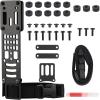 Drop Leg Holster Adapter Duty Belt Accessories for QLS Kit,Adjustable Modular Holster Adapter with Thigh Strap Compatible Safariland QLS/G-Code/Blackhawk for Tactical view 1