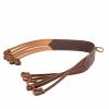 TOURBON Leather Duck Strap Game Carrier Hunting Geese Hanger Bird Tote Dove Belt view 1