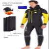 clhjinruoliu 7MM Open Cell Neoprene Scuba Spearfishing Underwater Hunting Wetsuit Hooded Men Full Body Snorkeling Swim Surfing Diving Suit,L view 3