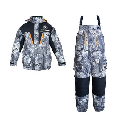 Nordic Legend Legendary Camo Ice Fishing Suit Waterproof Gear for Ice Fishing and Snowmobiling(Size:XX-Large)