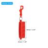 PATIKIL Archery Arrow Puller, Rubber Target Pulling with Belt Clip for Shaft Bow Shooting, Red view 2