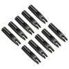 PATIKIL Archery Arrow Nocks 6mm 0.236" Inner Dia., 40 Pack Glue on Arrow Nock Replacement for Shooting, Black view 1