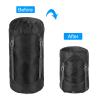 PATIKIL Compression Stuff Sack, 25L L Size Waterproof Sleeping Bag Storage Sack Portable Compression Bag for Backpacking Camping, Black view 4