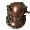 VintiquE Handmade Decorative Antique Maritime Brass Deep Diving Helmet Mark V US Navy Nautical Collectible Gift 18" view 2
