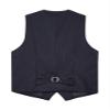 DINORMIN Vest for Baby Toddler Kids Wedding Formal Outfit V Neck Birthday Party Waistcoat with Pocket Black 2-3 Years view 3