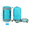 PATIKIL Compression Stuff Sack, 18L L Size Waterproof Sleeping Bag Storage Sack Portable Compression Bag for Backpacking Camping, Blue view 2
