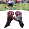 Extra Finger Conservation Gloves, Cushioned Goalie Gloves, Professional Latex Soccer Goalie Gloves for Kids Avoid Slip, Cushioned Palms, and Extra Finger Protection(9) view 2