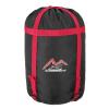 PATIKIL Compression Stuff Sack, 2 Pack L Size Waterproof Sleeping Bag Storage Sack Portable Compression Bag for Backpacking Camping, Black Red view 1