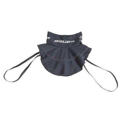Bauer NLP23 Premium Bib Ice Hockey Neck Guard Senior, Black (Size: M)