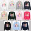 TEEAMORE Pop Fizz Clink Sweatshirt Champagne Graphic Drinking Bridesmaid Bridal Party Crewneck White Large #0036 view 4