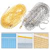 Yardwe 2Pcs Volleyball Net Measuring Chains Portable Stainless Steel Height Measurement Tool for Referee Indoor Outdoor Court Equipment view 3