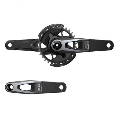 X0 Eagle T-Type V2 Crankset, Speed: 12, Spindle: 28.99mm, BCD: Direct Mount, 32, Dub, 175mm, Black, Boost