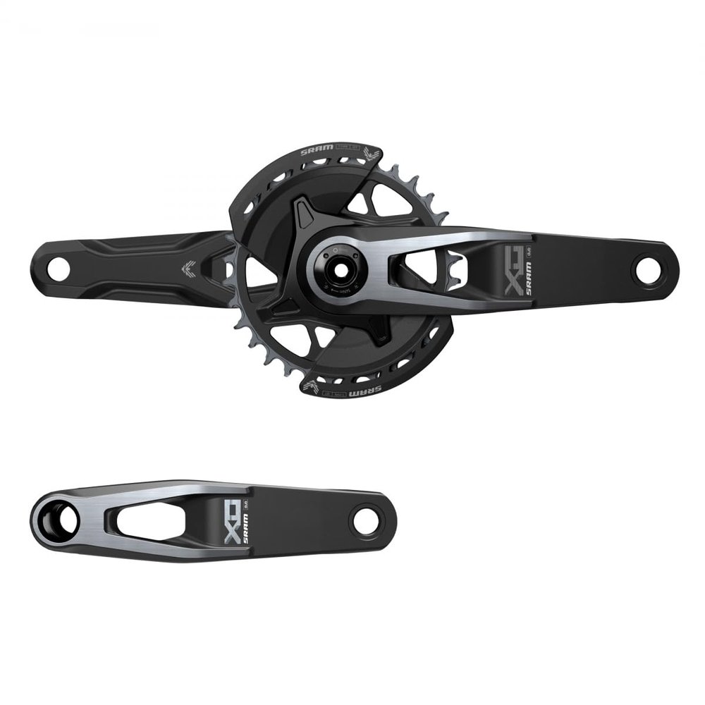 X0 Eagle T-Type V2 Crankset, Speed: 12, Spindle: 28.99mm, BCD: Direct Mount, 32, Dub, 175mm, Black, Boost