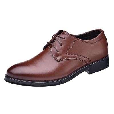 NIGXWNS Dress Shoes for Men Lightweight Breathable Lace Up Wedding Shoes Casual Modern Business Formal Oxfords Shoes