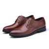 NIGXWNS Dress Shoes for Men Lightweight Breathable Lace Up Wedding Shoes Casual Modern Business Formal Oxfords Shoes view 2