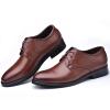 NIGXWNS Dress Shoes for Men Lightweight Breathable Lace Up Wedding Shoes Casual Modern Business Formal Oxfords Shoes view 3