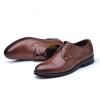 NIGXWNS Dress Shoes for Men Lightweight Breathable Lace Up Wedding Shoes Casual Modern Business Formal Oxfords Shoes view 4