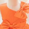 Butterfly Tutu Dress - Toddler Girl's Wedding & Party Dress with Bowknot - Tulle & Tutu - Orange - 18-24 Months view 2