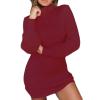 Canbebig Clearance Women's Elegant Sleeveless Off Shoulder Bodycon Long Formal Party Evening Dress Wine Red view 1