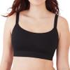 Bali Women's Modern Seamless Bralette, Pullover Wireless Bralette with Adjustable Straps view 1
