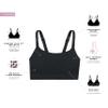 Bali Women's Modern Seamless Bralette, Pullover Wireless Bralette with Adjustable Straps view 4