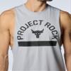 Under Armour Men's Project Rock Payoff Graphic Sleeveless T Shirt, (011) Mod Gray Medium Heather / / Black, 5X-Large view 4