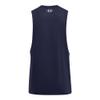 Under Armour Men's Project Rock Payoff Graphic Sleeveless T Shirt, (410) Midnight Navy / / Mod Gray, 4X-Large view 4