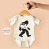 CAOMP Bigfoot Midnight T-Shirt for Youth Toddler and Baby Bigfoot Midnight Kids Light Blue Large #01220 view 4